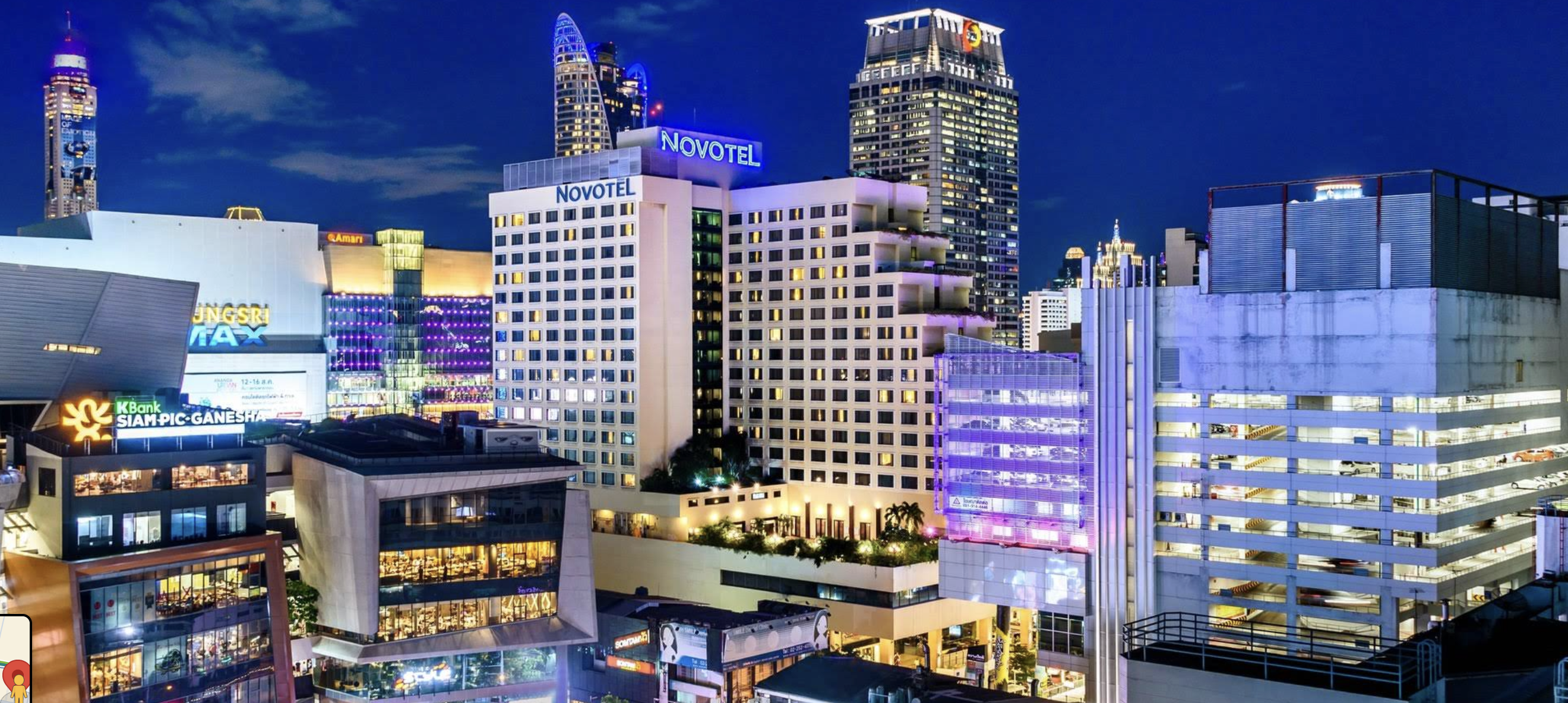 노보텔 방콕 온 시암 스퀘어: 시암역 도보 1분 & 쇼핑의 성지 한복판